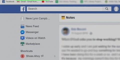 Blogging op facebook