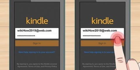 Dra boeke van een kindle na 'n ander oor