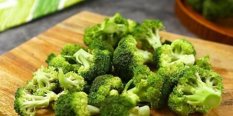 Broccoli blancheren van stomen