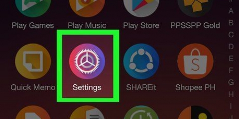 Kyk watter toepassings tans op android loop