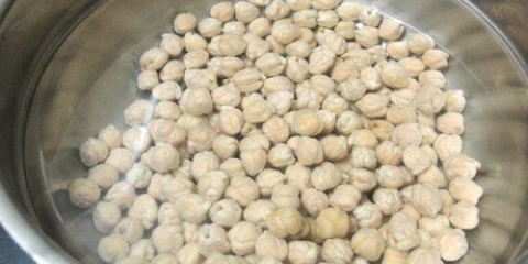 Voorbereiding van chole masala