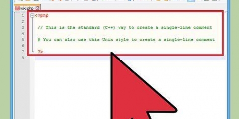Voeg opmerkings in php by