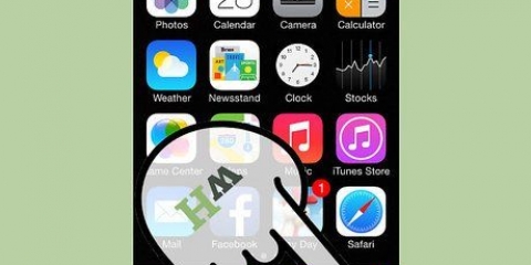 Dra kontakte oor na 'n iphone