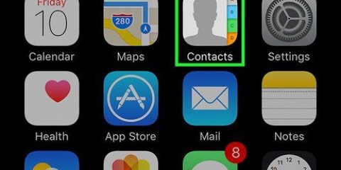 Vee kontakte van iphone uit