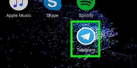 Vind kontakte in telegram op android