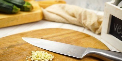 Berei courgette voor