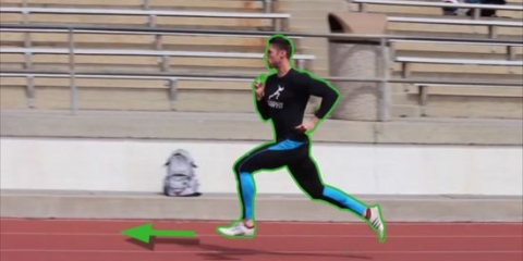 Spring die 100 meter