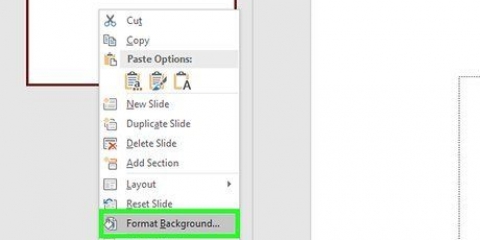 Verander die agtergrond van powerpoint-skyfies