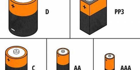 Die vervanging van die batterye in 'n rookalarm