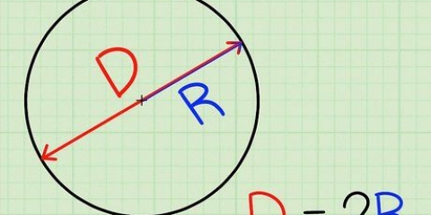 Bereken die deursnee van 'n sirkel