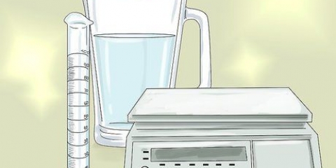Bepaling van die digtheid van water