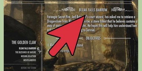Kry en lewer die dragonstone van bleak falls barrow in skyrim af