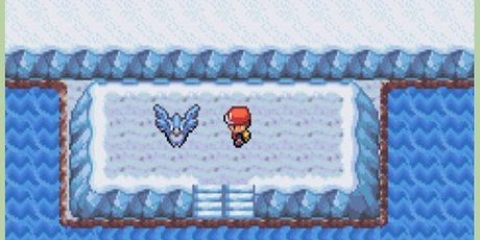 Vang die drie legendariese voëls in pokemon firered en leafgreen