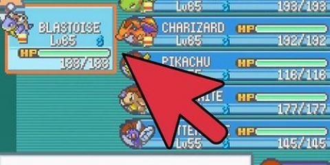 Verslaan die elite four in pokémon firered en leafgreen