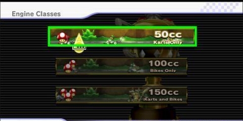 Hoe om die gemiddelde fietse en karts in mario kart wii te ontsluit