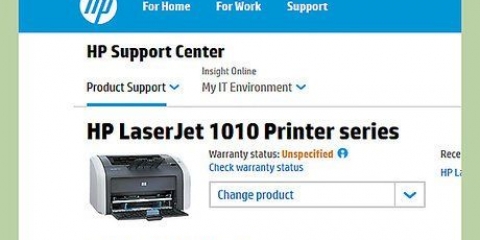 Koppel die hp laserjet 1010 aan windows 7