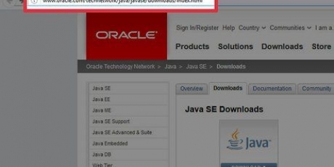 Die installering van die java-sagteware-ontwikkelingskit