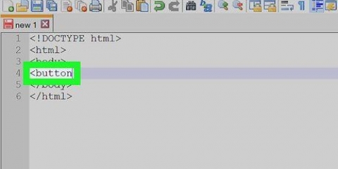 Verander die kleur van knoppies in 'n html-dokument