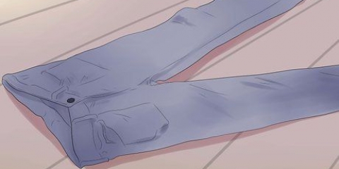 Neem die grootte van jeans
