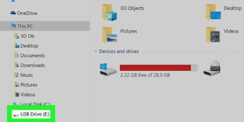 Verwyder die system volume information-lêergids van 'n flash drive