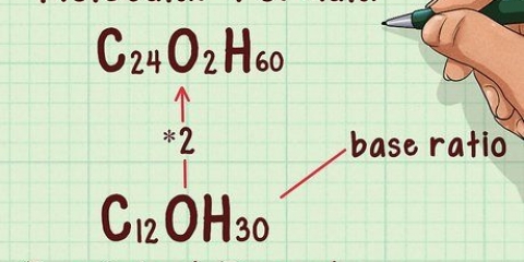 Bepaling van die molekulêre formule van 'n stof