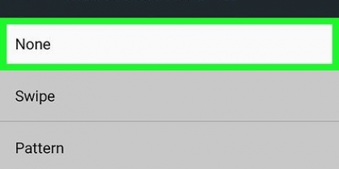 Verwyder die noodoproepknoppie op android