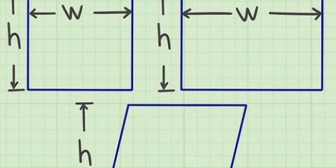 Bepaling van die area van 'n vorm