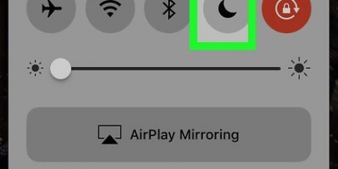 Hoe om bestuurmodus op 'n iphone of android af te skakel