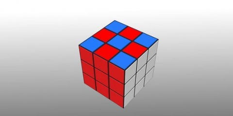 Los die rubik's cube op