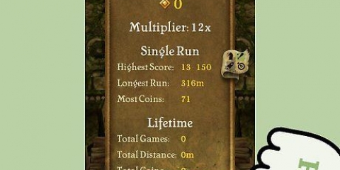 Gebruik die running glitch in temple run