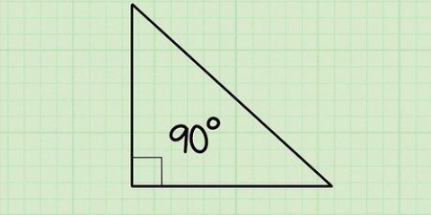 Gebruik die pythagoras-stelling