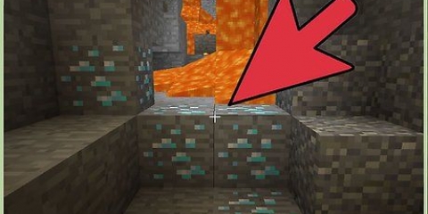 Vind diamante in minecraft