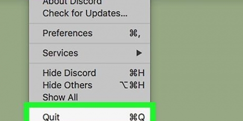 Verwyder discord op 'n rekenaar of mac