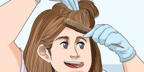 Kleur donker gekleurde hare