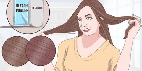Kleur donker hare sonder bleikmiddel