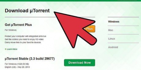 Laai af met utorrent