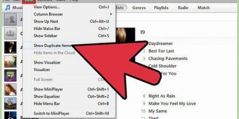 Soek en verwyder duplikaatitems in itunes