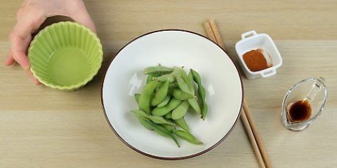 Edamame eten