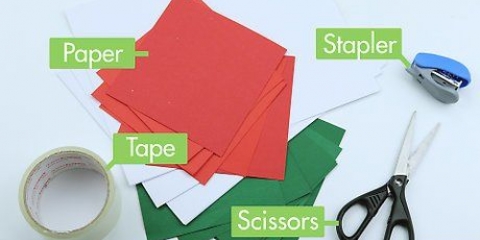 Maak 'n 3d sneeuvlok van papier