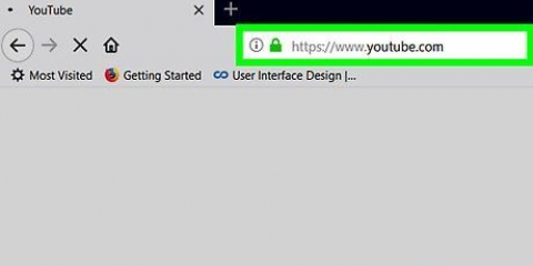 Skep 'n intekenskakel vir 'n youtube-kanaal