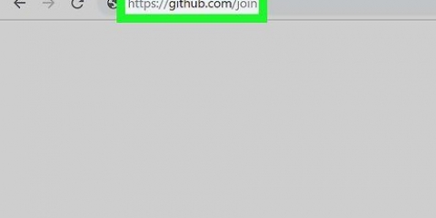 Skep 'n rekening in github