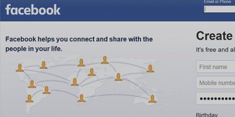Skep 'n enkele naamrekening op facebook
