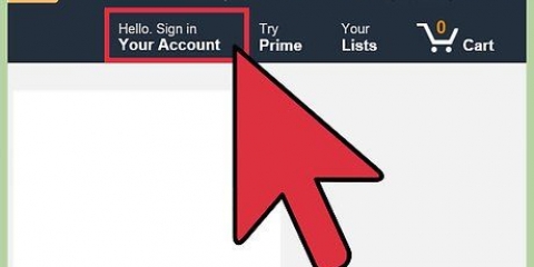 Vee 'n amazon-rekening uit