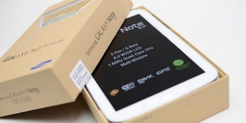 Berei 'n android-tablet voor