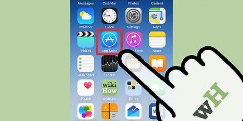 Installeer 'n toepassing op jou iphone