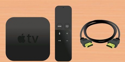 Installeer 'n apple tv