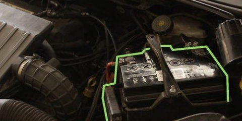 Een motor met 'n lege accu begin