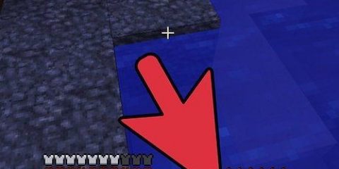 Bou 'n baksteen kaggel in minecraft