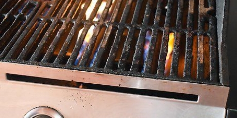 Maak 'n gasbraai skoon