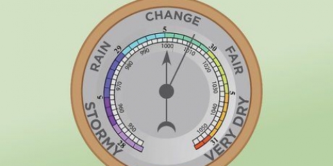 Stel 'n barometer op
